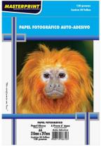 Papel Fotográfico 130g - A4 - Auto Adesivo - 50 Folhas MasterPrint