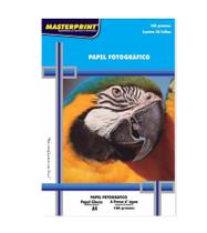 Papel Fotografico 180g 50 Folhas Glossy A4 Masterprint