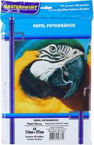 Papel Fotográfico 180g A4 100 Folhas Glossy Brilhante Masterprint