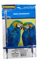 Papel Fotográfico 180g A4 Glossy Masterprint Pacote com 20 Folhas