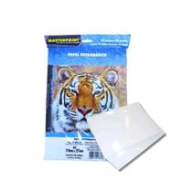 Papel Fotográfico 230g A4 Glossy Masterprint para InkJet Pacote 50 Folhas Papel Fotográfico 230g A4 Glossy Masterprint para InkJet Pacote 50 Folhas