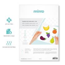 Papel Fotográfico A4 115g Adesivo Fosco Mimo 20 Folhas