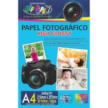 Papel Fotográfico A4 240g 50fls Off Paper Papel Fotográfico A4 240g 50fls Off Paper