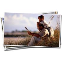 Papel Fotográfico A4 Dupla Face 180g Glossy Branco Brilhante com 100 folhas