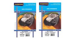 Papel Fotográfico A4 Glossy 180g 100 Folhas Masterprint Branco