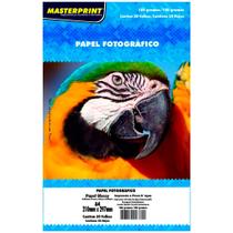 Papel Fotográfico A4 Glossy 180g 50 Folhas Masterprint