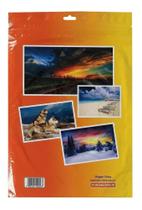 Papel Fotográfico Adesivo 130g Premium A4 Glossy 50 Folhas