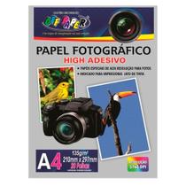 Papel Fotográfico Adesivo A4 135g 20fls Off Paper