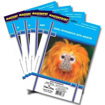 Papel Fotográfico Adesivo Glossy Brilhante A4 130g 200 Folhas