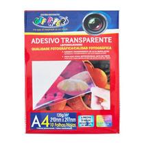 Papel Fotográfico Adesivo Transparente A4 120g/m² - 10 Folhas - Off Paper