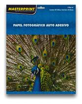 Papel Fotográfico Auto-adesivo A3 130g 20 Folhas Masterprint Branco
