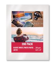 Papel fotográfico Better Office Products Glossy 8,5x11 200 g/m2 200 folhas Papel fotográfico Better Office Products Glossy 8,5x11 200 g/m2 200 folhas