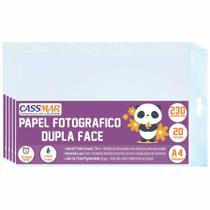 Papel Fotográfico Dupla Face A4 230g Cassmar 300 FLS
