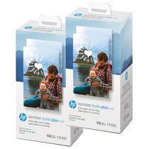 Papel fotográfico e cartuchos HP Sprocket Studio Plus
