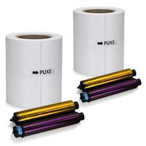 Papel Fotográfico E Ribbon Kodak 305 - 2 Kits De Impressão