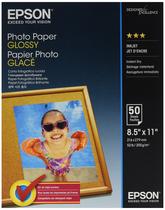 Papel Fotográfico Epson Brilhante 21,5x28 cm 50 Folhas Papel Fotográfico Epson Brilhante 21,5x28 cm 50 Folhas