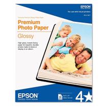 Papel fotográfico Epson Premium GLOSSY 8,5x11" (50 folhas) S041667 Papel fotográfico Epson Premium GLOSSY 8,5x11" (50 folhas) S041667