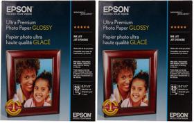 Papel fotográfico Epson Ultra Premium Glossy A4 25 folhas, pacote com 2 Papel fotográfico Epson Ultra Premium Glossy A4 25 folhas, pacote com 2