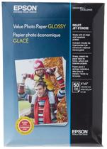 Papel fotográfico Epson Value Glossy 10x15cm 50 folhas S400033