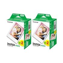 Papel Fotográfico Fujifilm Instax Mini 10-100 Folhas Para Câmeras Mini 12 11 9 8 7s 90 25 EVO 3