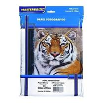 Papel Fotográfico Glossy 230g 50 folhas Masterprint