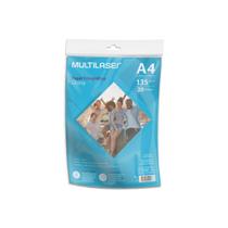 Papel Fotográfico Glossy A4 135g 20 Folhas - PE036 - Multilaser