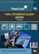 Papel Fotográfico Glossy Adesivo 115g A4 20 Folhas - Nano Series Papel Fotográfico Glossy Adesivo 115g A4 20 Folhas - Nano Series