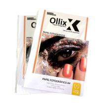 Papel Fotográfico Glossy Brilhante A4 230g 50 Folhas Ollix