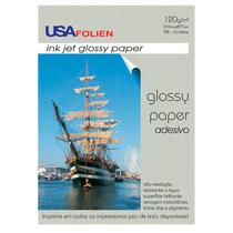Papel fotográfico glossy paper adesivo A4 120g - 7295 - com 10 folhas - Usa Folien