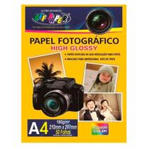 Papel Fotográfico High Glossy A4 180G 50fls Off Paper