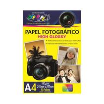 Papel Fotográfico High Glossy A4 180Gr 50 Folhas Off Paper
