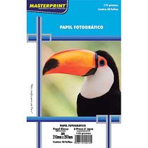 Papel Fotografico Inkjet A4 Glossy 115G