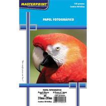 Papel Fotografico INKJET A4 GLOSSY 135G PCT com 50 - GNA