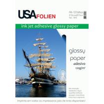 Papel Fotografico INKJET A4 GLOSSY Adesivo 120G