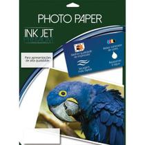 Papel Fotografico Inkjet A4 Glossy Adesivo 180G Cx.C/50 Mares