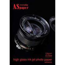 Papel Fotografico Inkjet A4 High Glossy Adesivo 130G