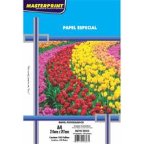 Papel Fotografico Inkjet A4 Matte 170g 100Fls Masterprint