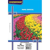 Papel Fotográfico Inkjet A4 Matte Dupla Face 220 g - Masterprint - KIT C/100
