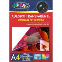 Papel Fotografico INKJET A4 Transparente Adesivo 150G - OFF Paper