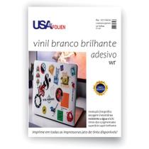 Papel Fotografico INKJET A4 Vinil Adesivo Branco PCT.C/50 Papel Fotografico INKJET A4 Vinil Adesivo Branco PCT.C/50