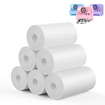 Papel Fotográfico Instantâneo Yosfeng Kids - 6 Rolos 57x30mm