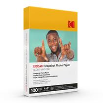 Papel fotográfico KODAK Glossy 4x6 polegadas 180gsm 100 folhas (41305)