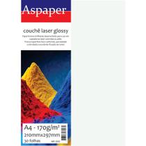 Papel Fotografico Laser A4 GLOSSY Couche 170G