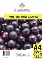 Papel fotográfico magnético 680g A4 (imantado) 5 folhas