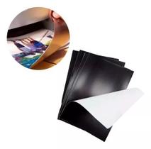 Papel Fotográfico Magnético Glossy A4 10 Folhas Jato Tinta