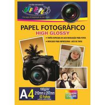 Papel Fotográfico Off Paper High Glossy A4 - 50 folhas