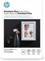 Papel fotográfico Premium Plus brilhante 4x6 de 100 folhas - HP
