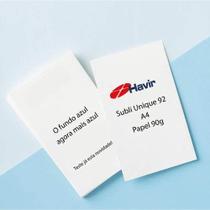 Papel fundo Azul Havir A4 250 Folhas para sublimação.