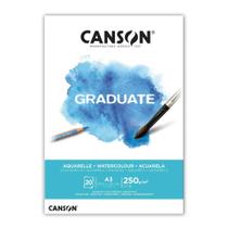 Papel Graduate Aquarela bloco 20 folhas 250g A3 - Canson