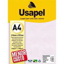 Papel granitto a4 180g c/ 50 folhas cor rosa - usapel